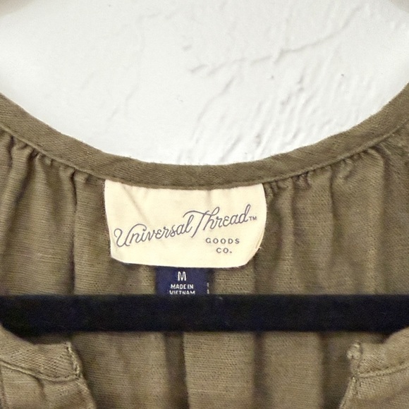 Universal Thread Dark Olive Tunic Top - Picture 2 of 5